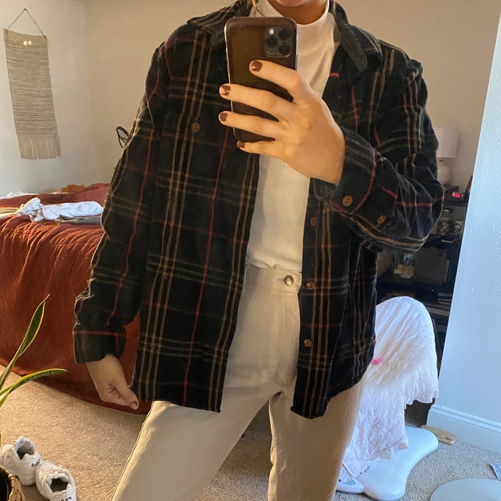 Black Plaid Flannel
